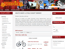 Tablet Screenshot of freeride-turnov.cz